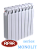 Радиатор биметаллический RIFAR МONOLIT 350/10 секция (боковое подключение) 